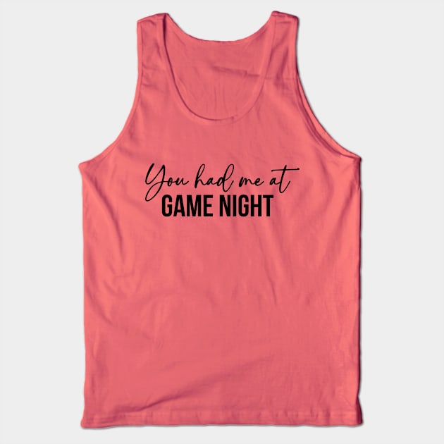 Game Night Tank Top by RefinedApparelLTD